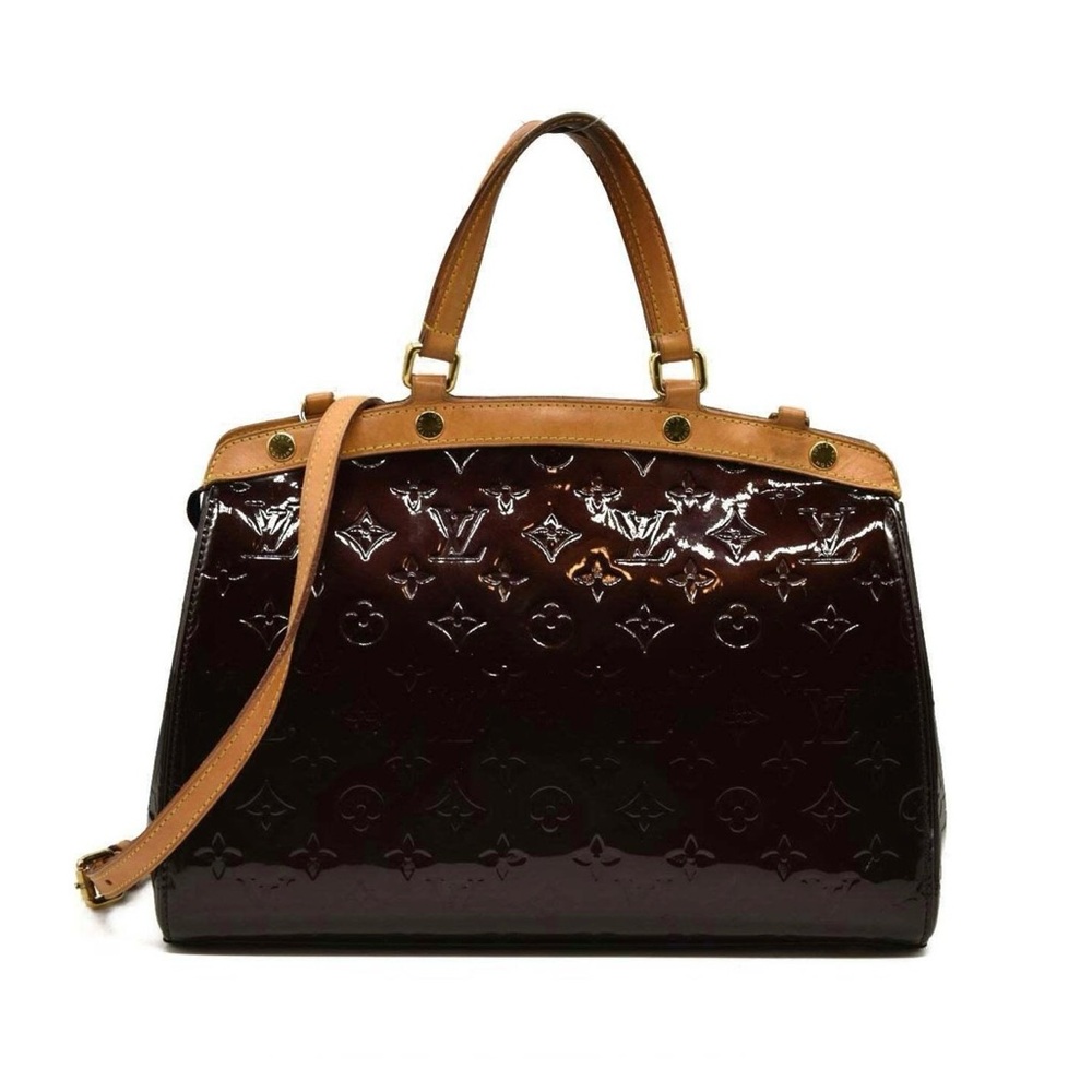 Louis Vuitton Vernis Brea bag in Amarante